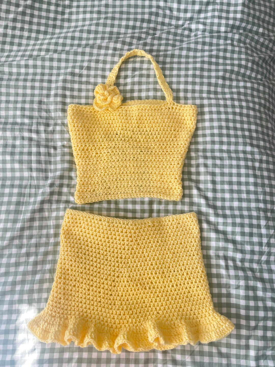 Crochet Skirt Set Etsy — free download