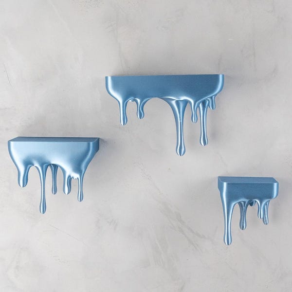 Barly holding on melting shelving 3 piece