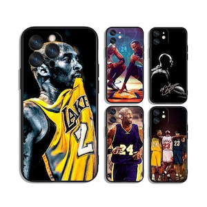 Op basketballegendes geïnspireerd | Victory Dedication Esthetische beschermende aangepaste telefoonhoesjes voor iPhone, Samsung, Google Pixel en Motorola