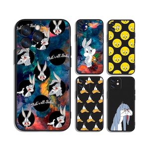 Clever Bunny Laughs Beneath Saturday Sun Protective Custom Phone Cases for iPhone, Samsung, Google Pixel and Motorola