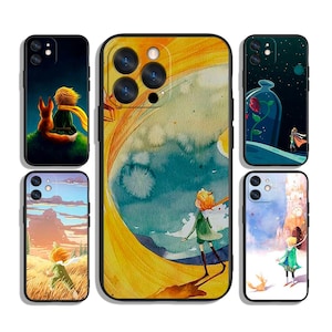 Little Prince Lonely Star kindertelefoonhoesje | Grillige ruimtekunst | Voor iPhone en Samsung