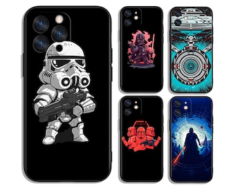 Star Wars Epic Space Saga-Inspired Futuristic Star Battle Look Protective Custom Phone Cases for iPhone, Samsung, Google Pixel and Motorola