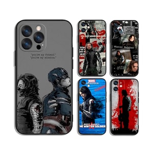 Winter Soldier Stealth Fighter Skyddande Anpassade Mobilskal för iPhone, Samsung, Google Pixel och Motorola