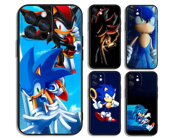 Capas protetoras personalizadas Fast Runner Hedgehog para iPhone, Samsung, Google Pixel e Motorola