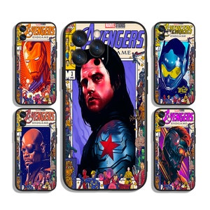 Superheroes Protective cases for Samsung A55 A35 A25 A15 A05s A54 A53 A34 S24 S23 S22 S21 FE Plus & for iPhone