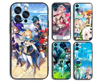 Anime Elemental Souls Wander Durch Endlose Himmel Individuelle Handyhülle für iPhone, Samsung, Google Pixel und Motorola