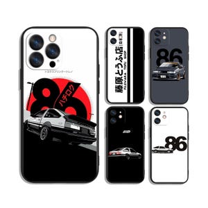 Fundas protectoras personalizadas de Anime Racing Drift Legend para iPhone, Samsung, Google Pixel y Motorola