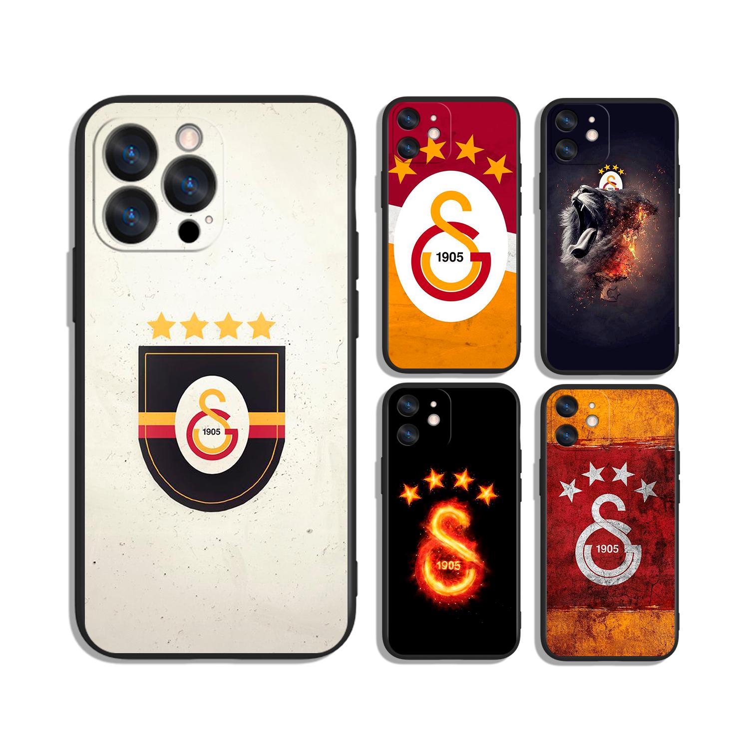 Gök-Türk Galatasaray GS Official Scarf for Football Fans 20 x 147 cm Yellow/Red, red