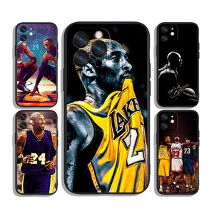 Coque de portable inspirée des légendes du basket-ball | Victory Dédicace esthétique | Compatible avec iPhone et Samsung