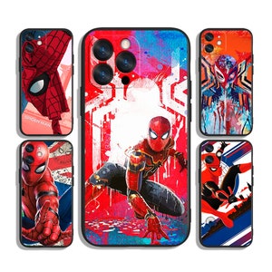 Spiderman Urban Swinger Phone Case | Classic Hero Silhouette | For iPhone & Samsung