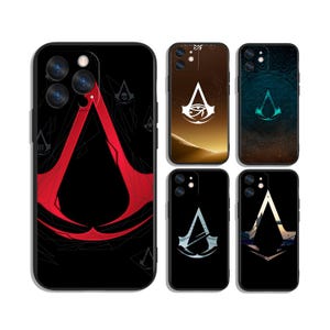 Symbol Zabójcy | Cienie, Stal i Tajne Bractwo | Ochronne etui na telefony iPhone, Samsung, Google Pixel i Motorola