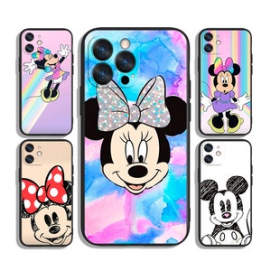 Minnie Mouse Sweet Bow Mouse Phone Case | Cute Cartoon Girl Vibe | For iPhone & Samsung