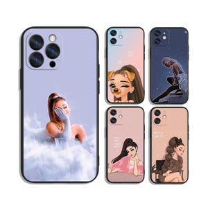 star de la pop Ariana | Musique, glamour et magie de la scène | Coques de protection personnalisées pour iPhone, Samsung, Google Pixel et Motorola