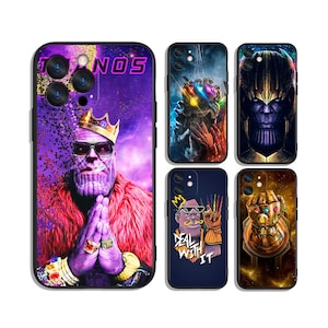 インフィニティ・ガントレット マーベル サノス スナップ 保護カスタムスマホケース iPhone、Samsung、Google Pixel、Motorola対応