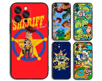 Woody and Buzz Toy Story Journey Protective Custom Phone Cases for iPhone, Samsung, Google Pixel and Motorola
