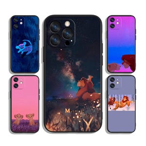 Lion King Circle of Life Phone Case | Majestic Animal Spirit Art | For iPhone & Samsung