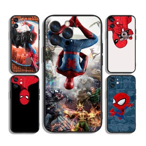 Spider Man Protective cases for Samsung A55 A35 A25 A15 A05s A54 A53 A34 S24 S23 S22 S21 FE Plus & for iPhone