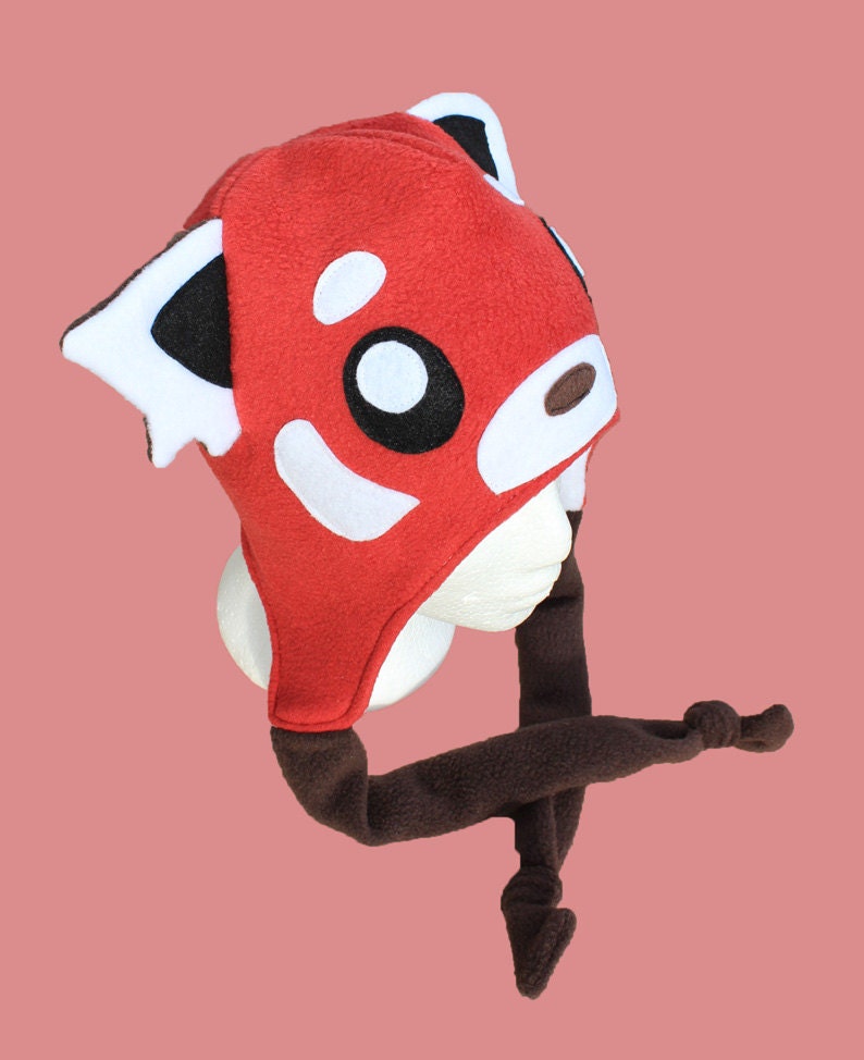 Red Panda Hat PDF Sewing Pattern and Tutorial - Etsy