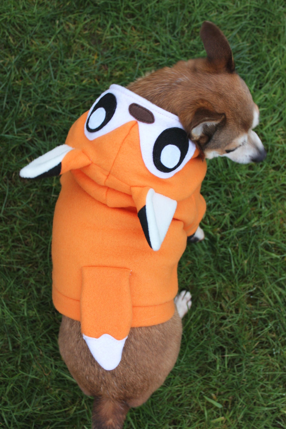 Dog Fox Hoodie Costume XS - MED Pdf Pattern and Full Tutorial - Etsy