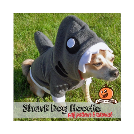 dog shark hoodie