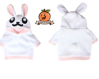 Dog Bunny Hoodie Costume MED - XL Pdf Pattern and full tutorial