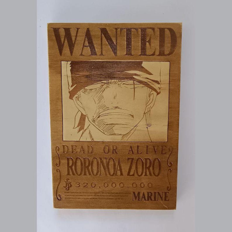 Mug One Piece Wanted Zoro Prime 320,000,000 Berry - Céramique 325 Ml, Passe Micro-ondes, Avec Boîte