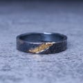Kintsugi Band Ring | A unique ring that blends the ancient Japanese art of Kintsugi with contemporary jewelry design | Gift for Him/Her product logo