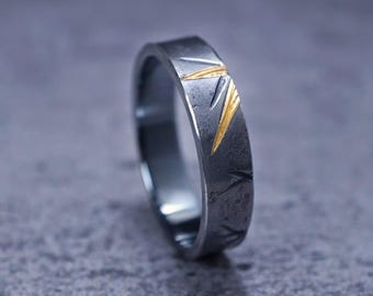 Zen Bamboo Ring | A symbol of resilience, serenity & eternal love | Japanese Zen Inspired Ring | 999 Fine Silver | Gift for Him/Her