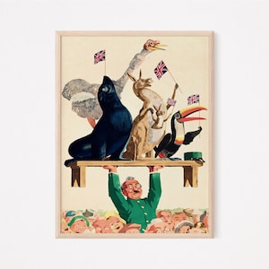 Guinness Coronation Poster: Vintage Irish Pub Art (Digital Download)