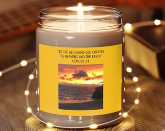 Genesis 1:1 Scented Candles, 9oz