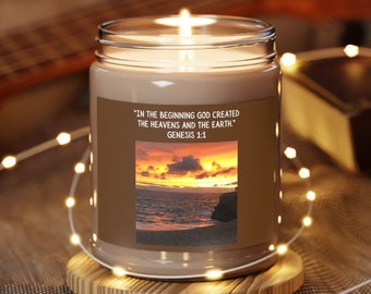 GENESIS 1:1 Scented Candles, 9oz