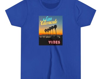 SAN CLEMENTE VIBES Youth Short Sleeve Tee