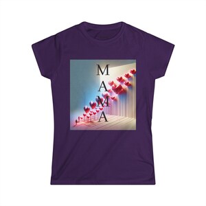 Mother&#39;s day, Mama, Mother, Women&#39;s T-shirt, Women&#39;s softstyle Tee •  Heart Shirt For Women, Love Tshirt, Gift For Her, Mom, Wife, Girl tee.