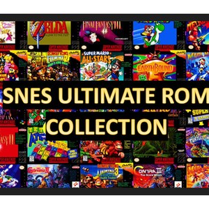 SNES Ultimative Roms Sammlung Bild 1