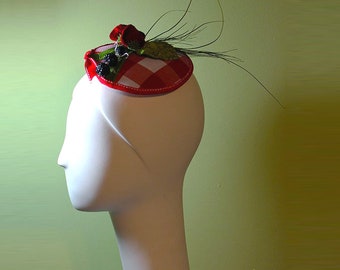 Unique Summer Fascinator - Award-Winning Picnic Themed Fascinator - Unique Fascinator - Derby Fascinator - OOAK