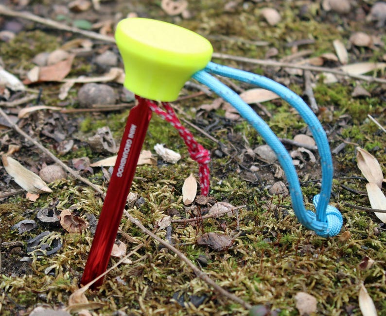 Loop Stake For Rope Tent Stake Pusher for Backpacking and Camping - 3D Printed Palm Saver ...
