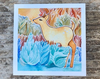 Little Doe  Giclee print by Megan Noel