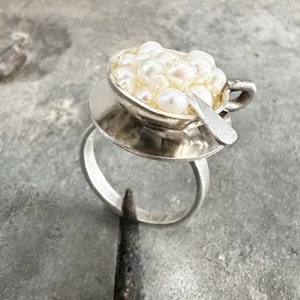 Bague cappuccino bling