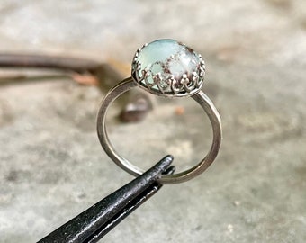 Set Chalcedony Sterling Ring