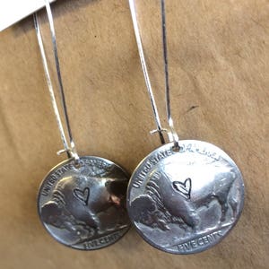 Buffalo Love Nickle City Earrings