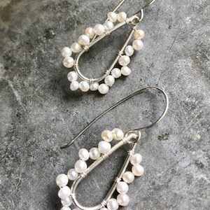 Wrapped Triple Pearl on Sterling