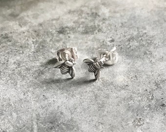 Sterling Wee Bee Stud Earrings