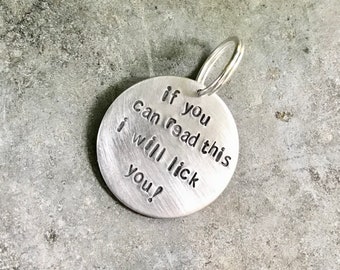 If You Can Read This I Will Lick You - Aluminum
