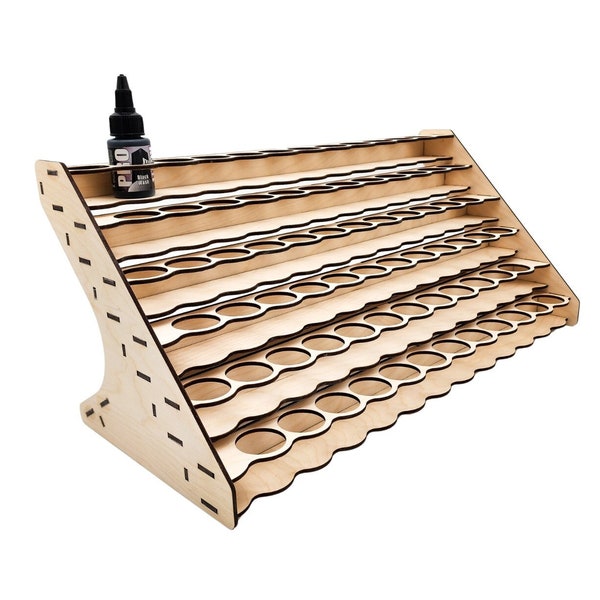 Low Pro Series 72-Hole Paint Rack for Pro Acryl