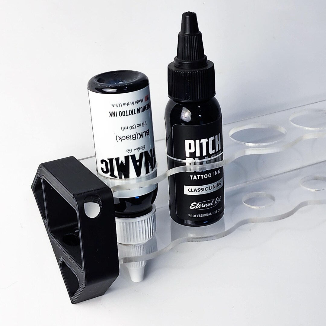 Stackable Tattoo Ink Rack for .5 and 1oz Bottles for Eternal Ink ...
