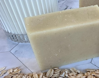 Aunt Fannie's Unscented Milk, Honey & Oats Natural Soap