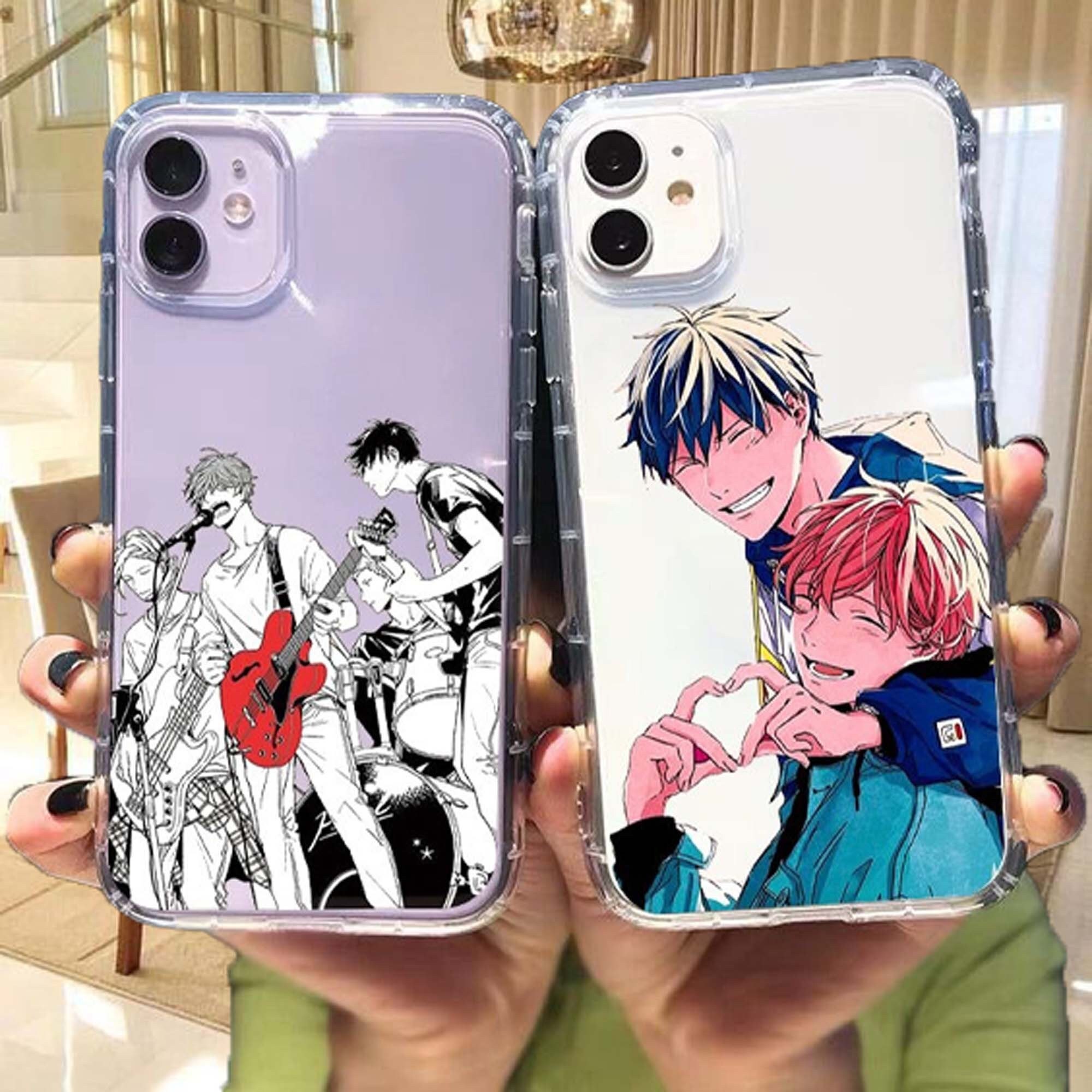 Buy Dark Anime Girl Printed Soft Silicone Mobile Cover at Rs 149