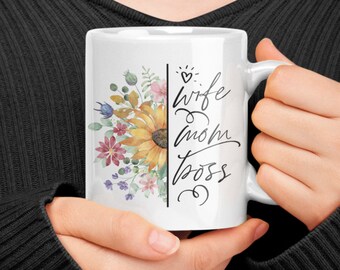 Wife Mom Boss Mug, Mothers day mug, Mom Mug, Mugs For Mom, Mugs for Mothers, Mama Mug, Mugs for Mom Day, Mommy Coffee Mug, Mom Coffee Mug