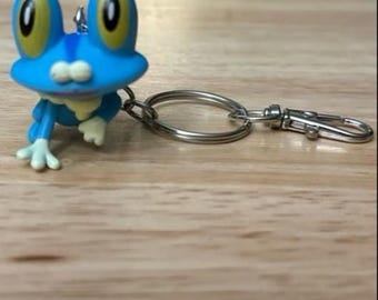 Froakie Keychain: Made from Battle Figure