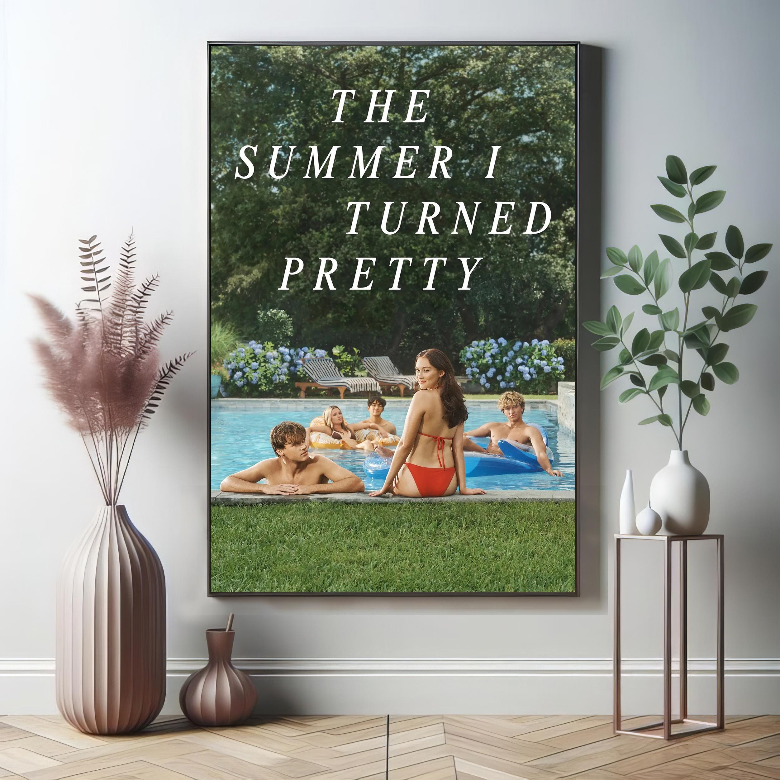 HSUREWTRK The Summer I Turned Pretty 3 Affiches Murales Esthétiques Sur